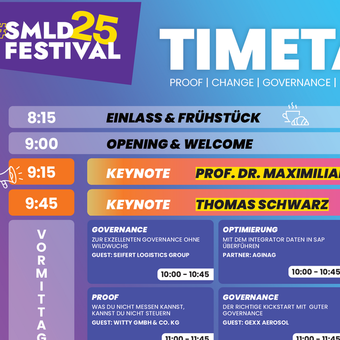 SMLD25 Timetable