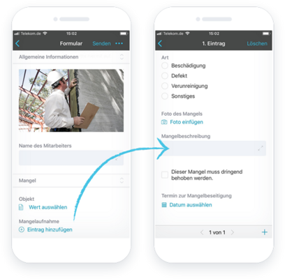 Trnsportschäden erfassen per App Transportschäden erfassen per App
