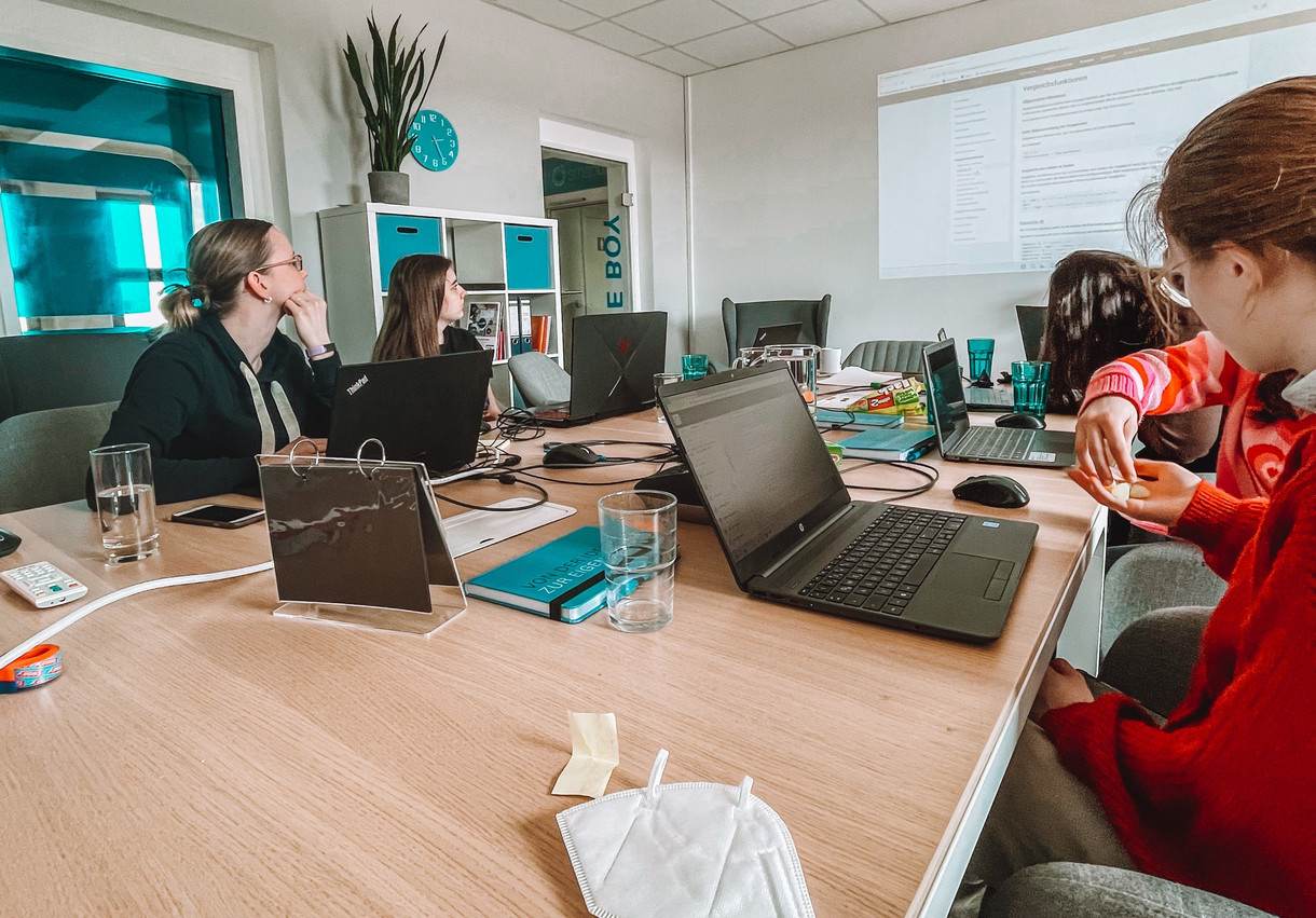 Meeting bei smapOne am Girls Day Meeting bei smapOne am Girls Day