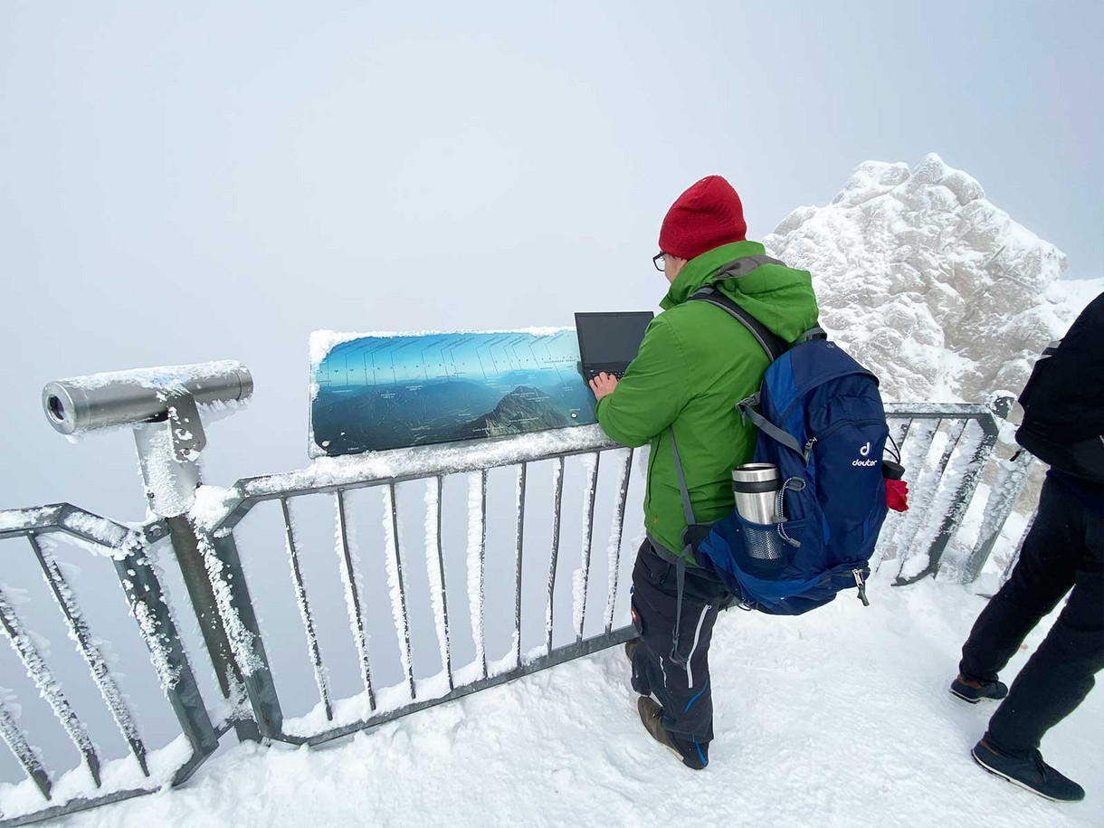 spontaner Technischer Support auf der Zugspitze spontaner Technischer Support auf der Zugspitze | smapOne