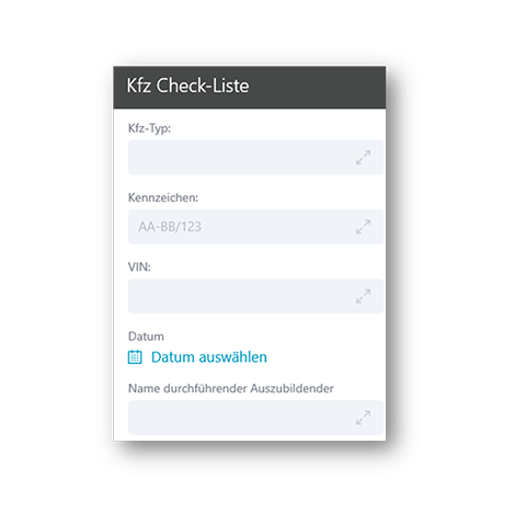 Usability Tipp: Platzhalter für Datenstruktur