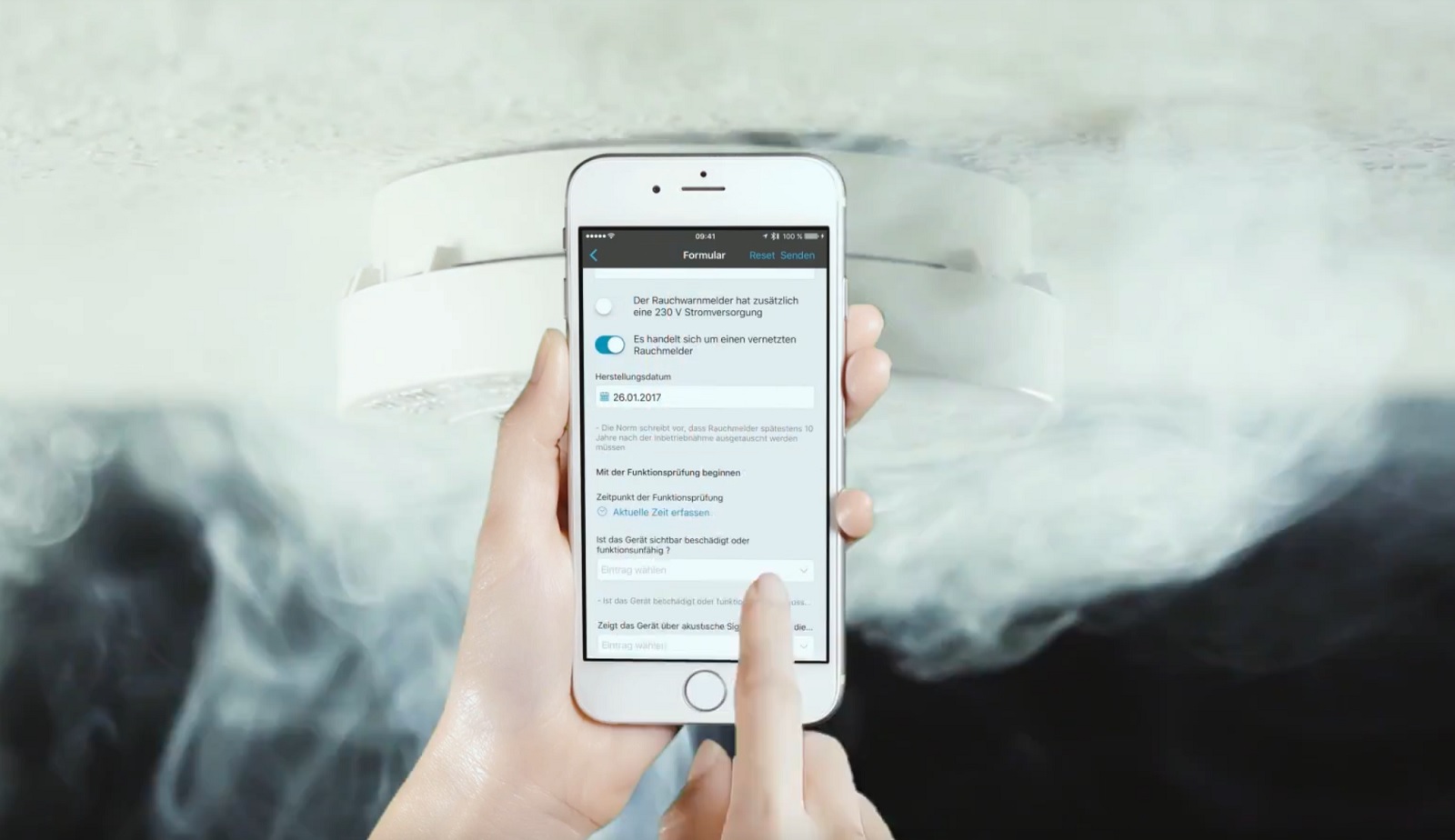Rauchmelderkontrolle per App | hhp berlin
