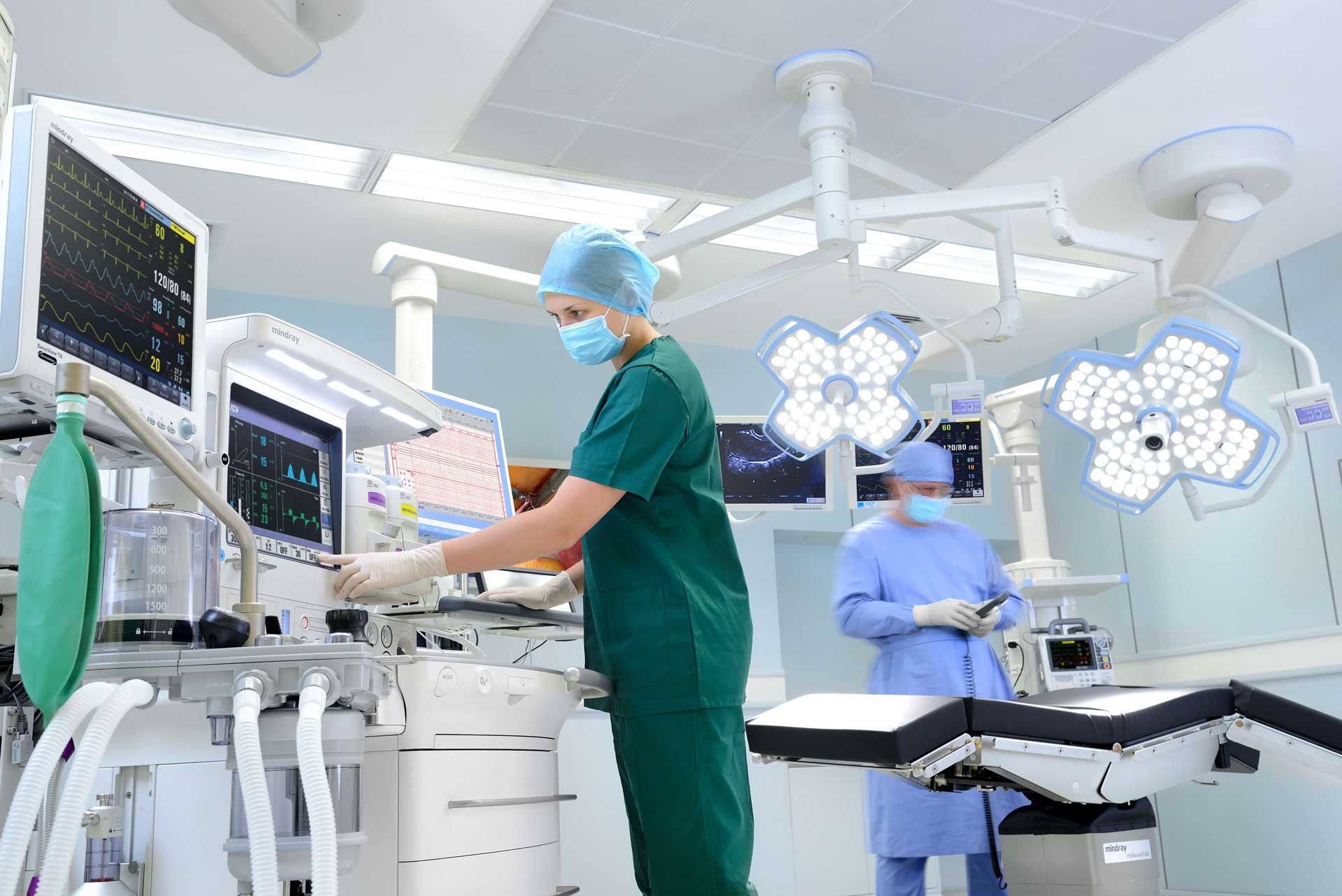Mindray Medizintechnik im Klinikum