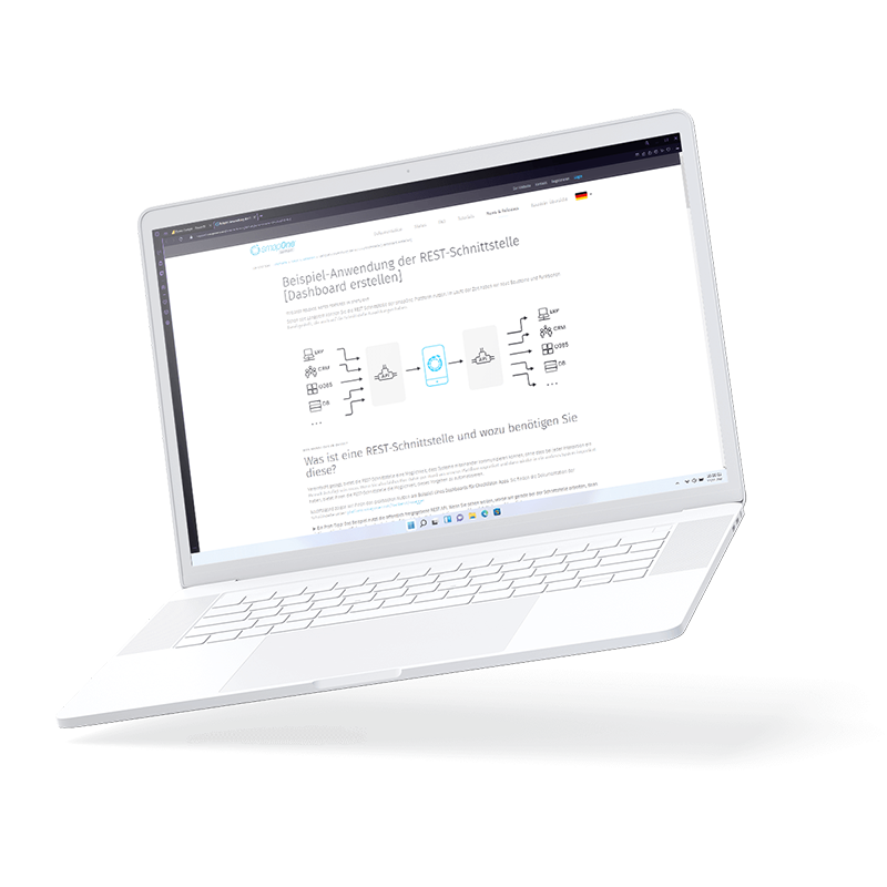 Beispiel Einsatz REST API für Dashboards Beispiel Einsatz REST API für Dashboards
