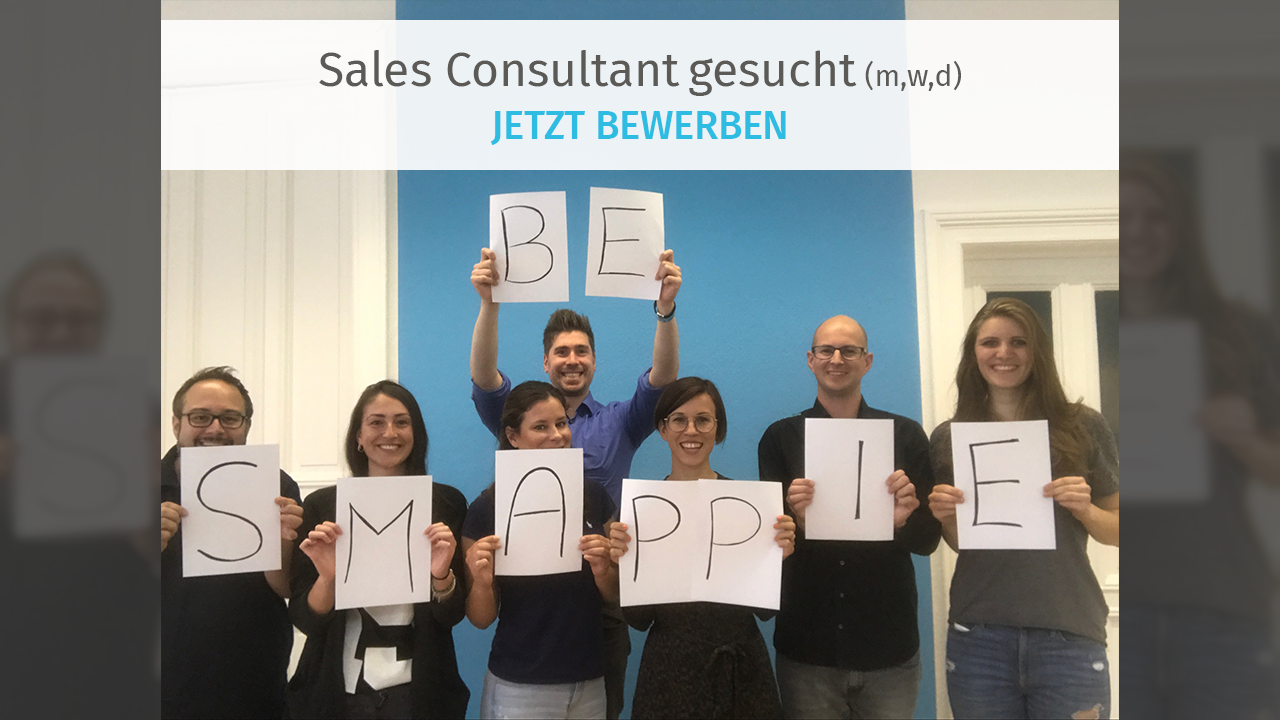 Sales Consultant gesucht | smapOne